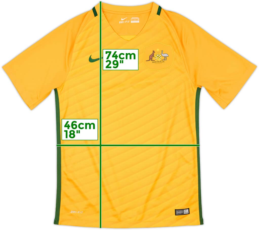 2014-15 Australia Home Shirt - 10/10 - (S)