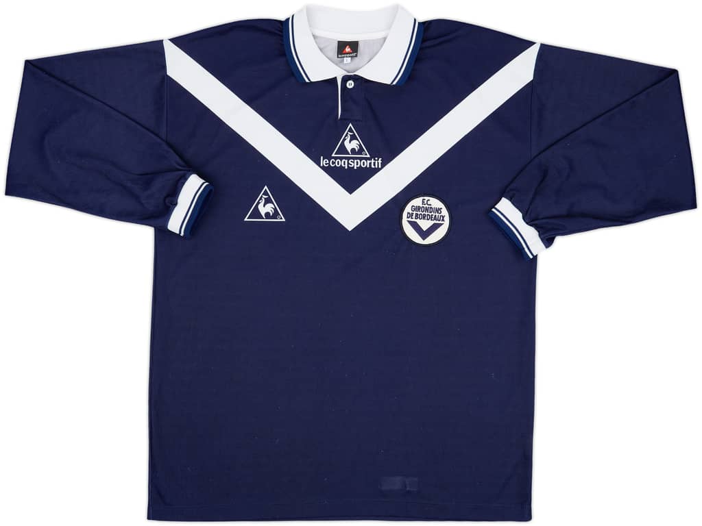 1998-99 Bordeaux Home L/S Shirt - 8/10 - (L)