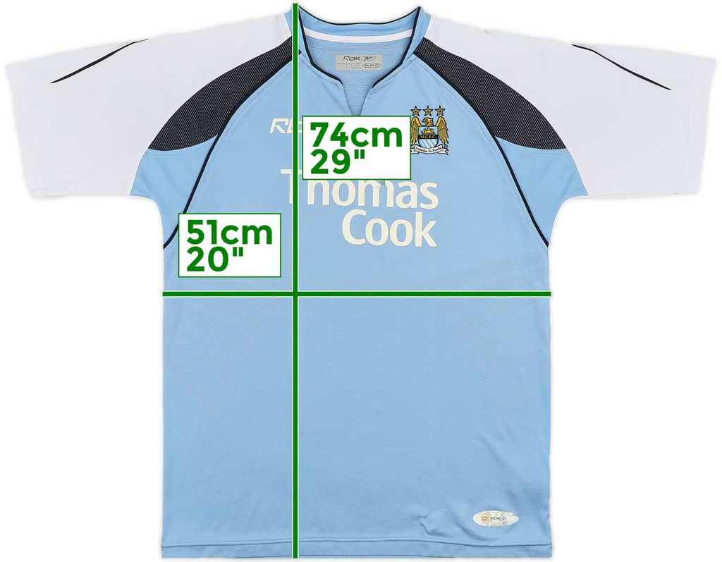 2006-07 Manchester City Home Shirt - 5/10 - (M)