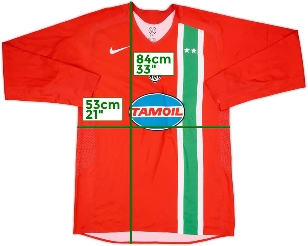 2006-07 Juventus Player Issue Third L/S Shirt - 8/10 - (L)
