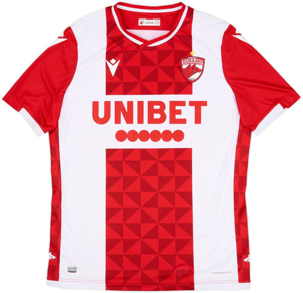 2020-21 Dinamo Bucuresti Home Shirt - 9/10 - (XXL)