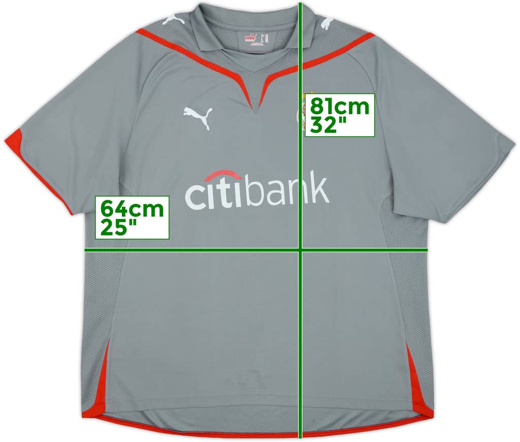 2009-10 Olympiakos Third Shirt - 8/10 - (XXL)