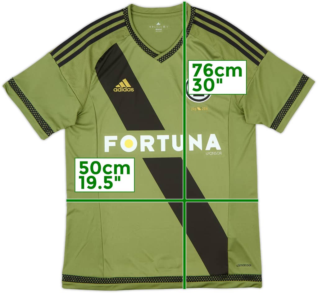 2015-17 Legia Warsaw Away Shirt - 8/10 - (M)