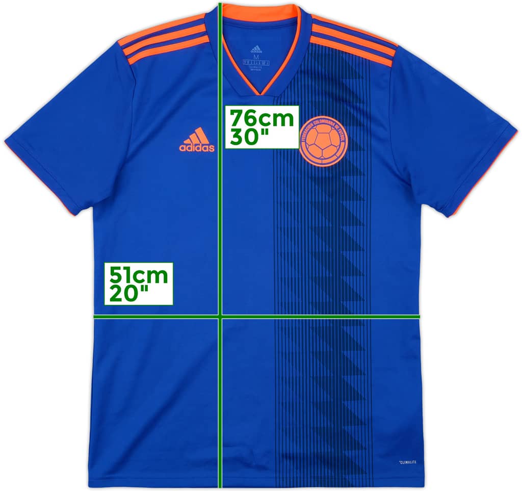 2018-19 Colombia Away Shirt - 10/10 - (M)