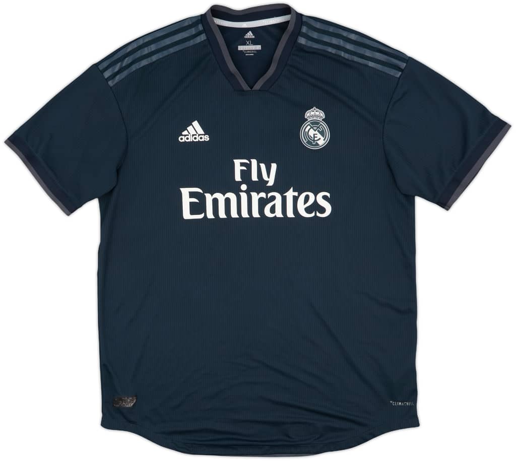 2018-19 Real Madrid Authentic Away Shirt - 9/10 - (XL)