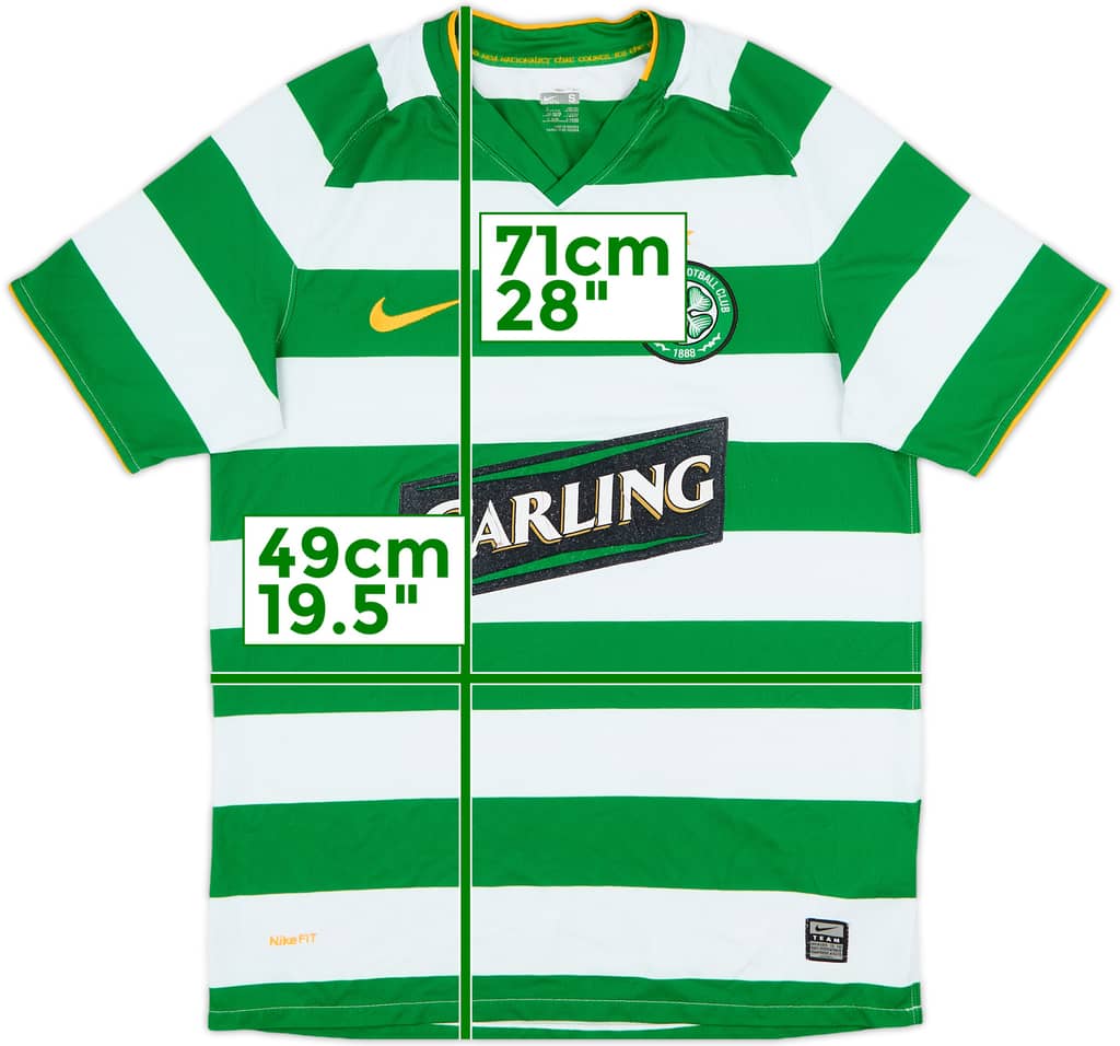 2008-10 Celtic Home Shirt - 5/10 - (S)