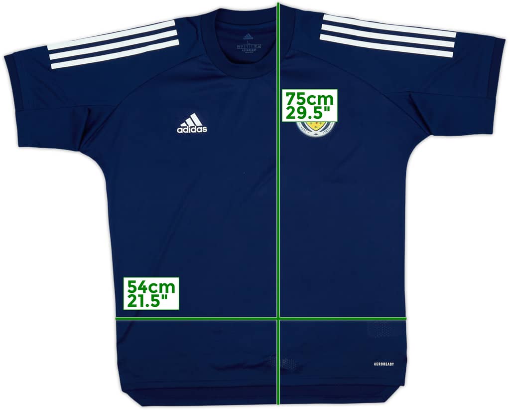 2020-21 Scotland adidas Training Shirt - 10/10 - (L)
