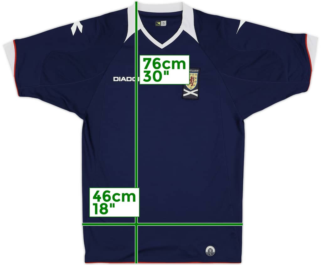 2008-09 Scotland Home Shirt - 7/10 - (S)