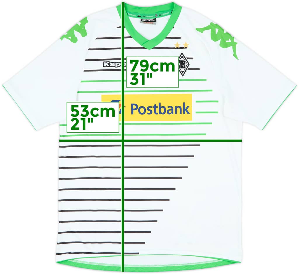 2013-14 Borussia Monchengladbach Home Shirt - 6/10 - (L)