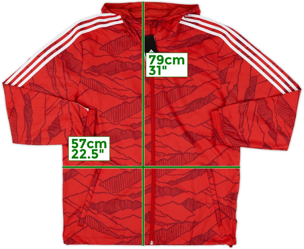 2021-22 Bayern Munich adidas Windbreaker (M)
