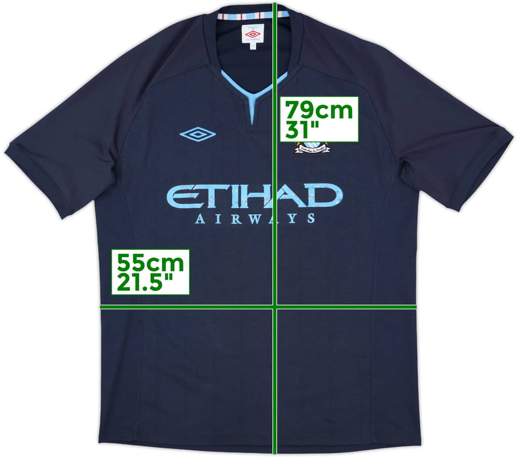 2010-12 Manchester City Away Shirt - 5/10 - (L)