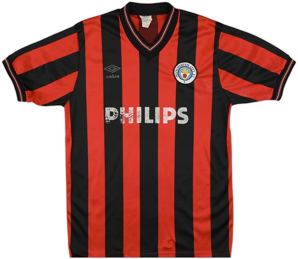 1984-86 Manchester City Away Shirt - 5/10 - (M)