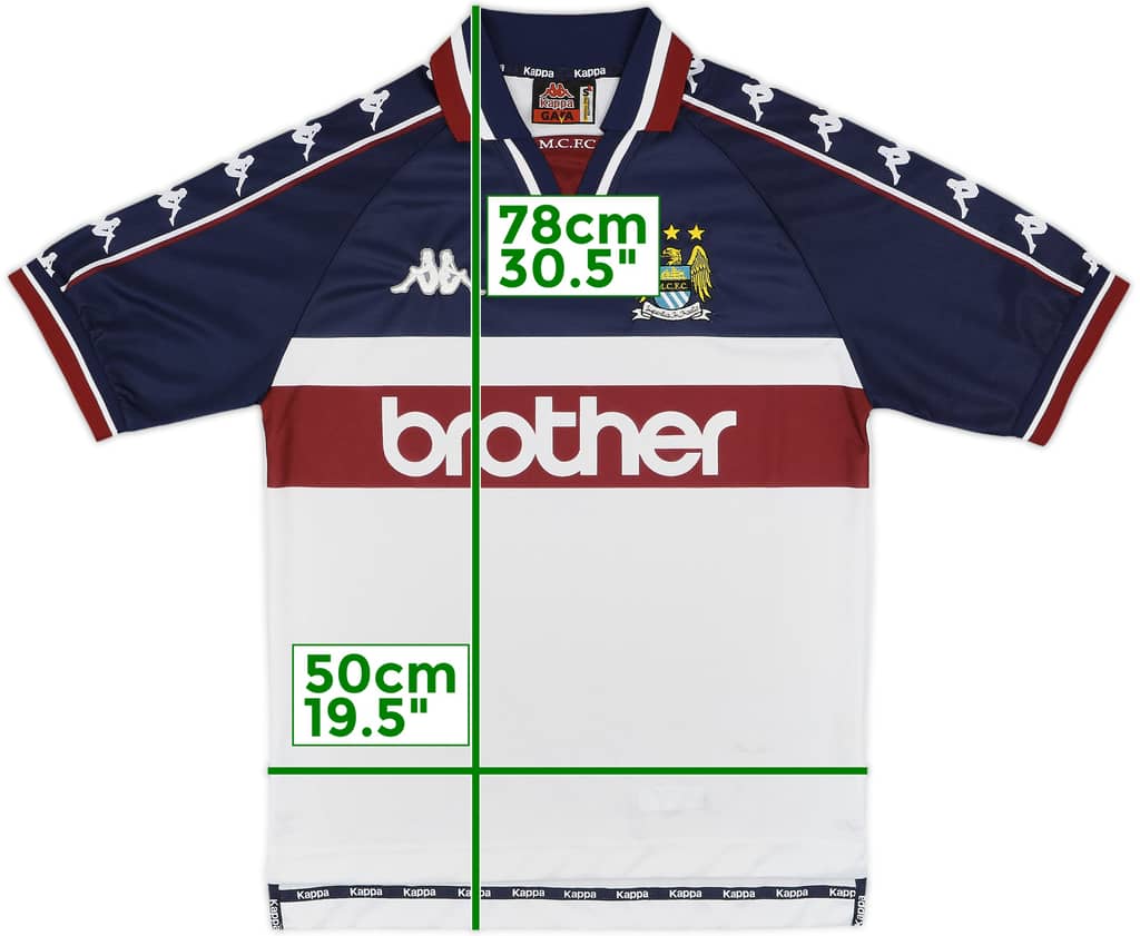 1997-98 Manchester City Away Shirt - 10/10 - (S)