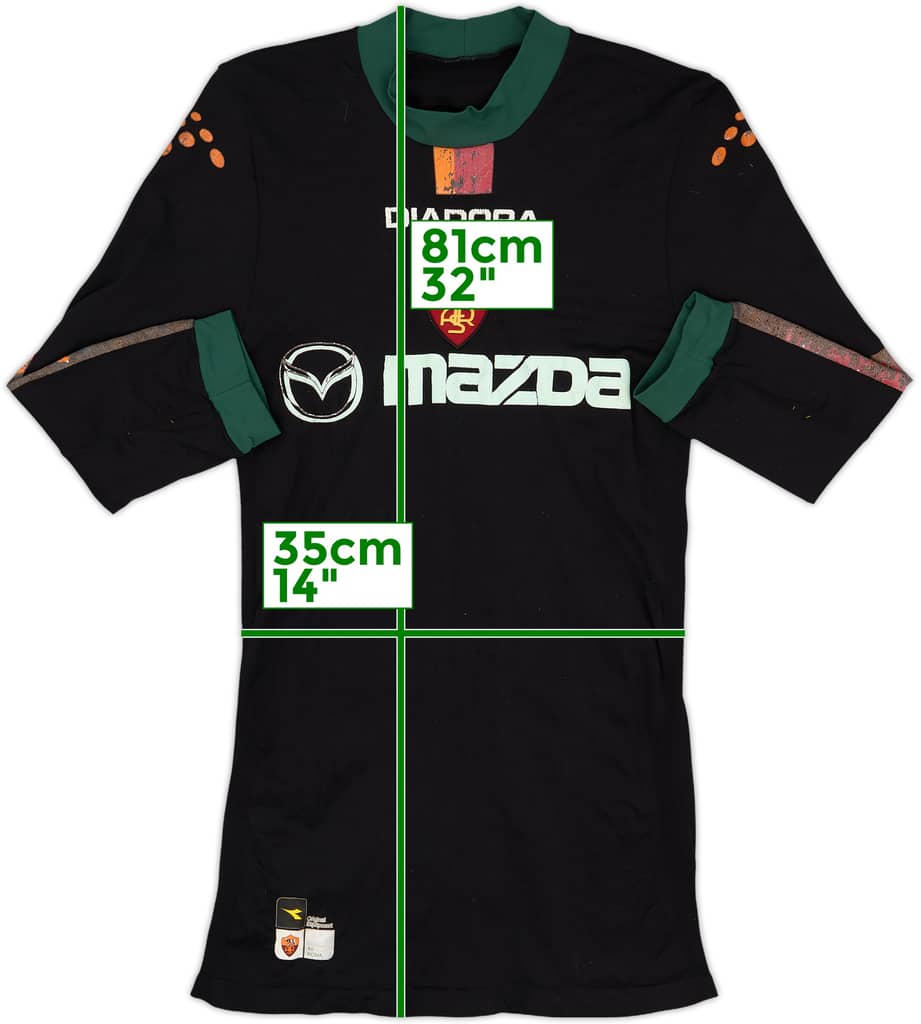 2004-05 Roma European Home L/S Shirt - 5/10 - (L/XL)