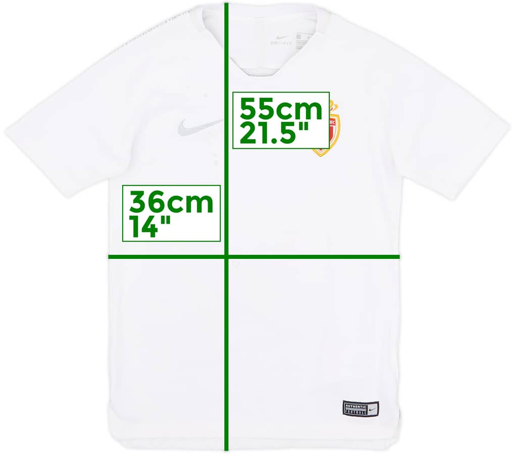 2018-19 Monaco Nike Training Shirt - 5/10 - (S.Boys)