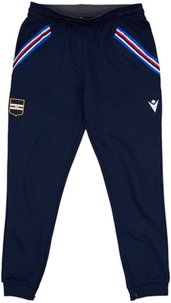 2022-23 Sampdoria Macron Track Pants/Bottoms - 7/10 - (M.Boys)