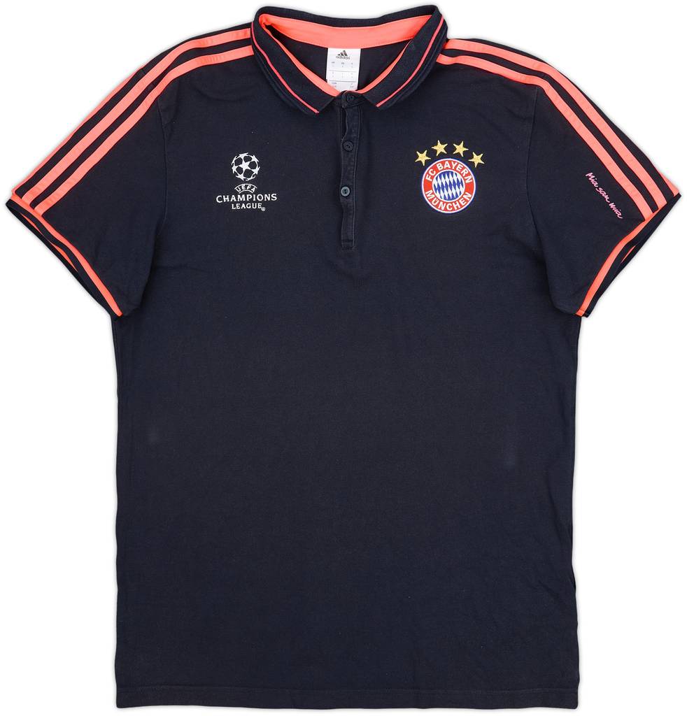 2015-16 Bayern Munich adidas CL Polo Shirt - 9/10 - (L)