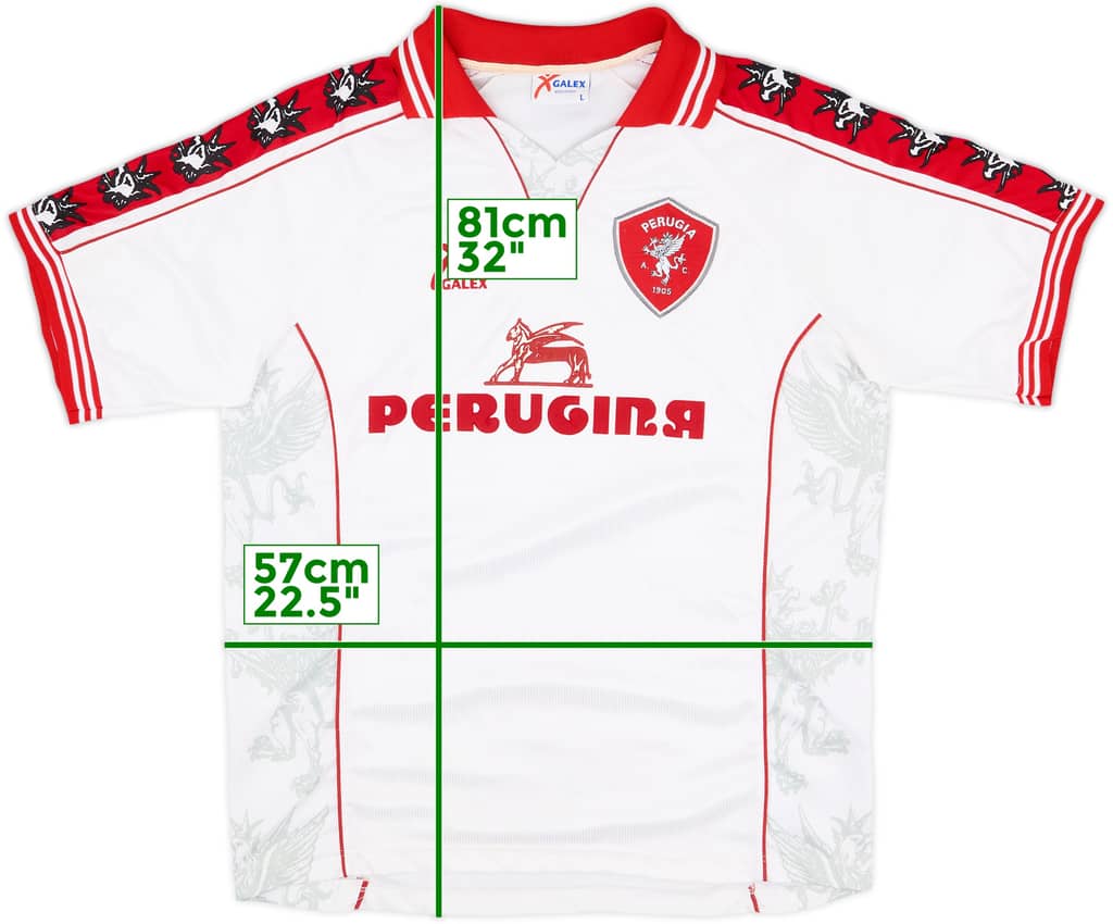 1999-00 Perugia Away Shirt - 9/10 - (L)