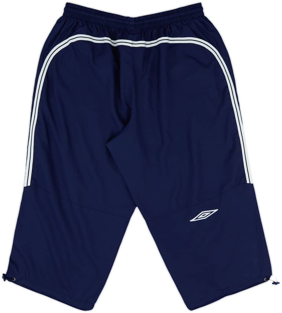 2003-04 Malaga Umbro Training 3/4 Shorts - 9/10 - (L)