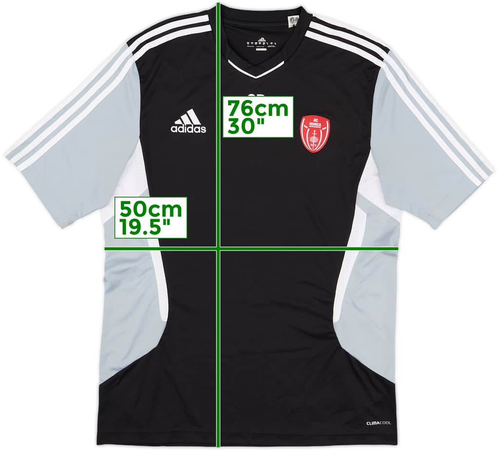 2010-11 Monza adidas Staff Issue Training Shirt 'AP' - 8/10 - (M/L)