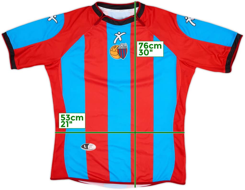 2004-05 Catania Home Shirt - 8/10 - (L)