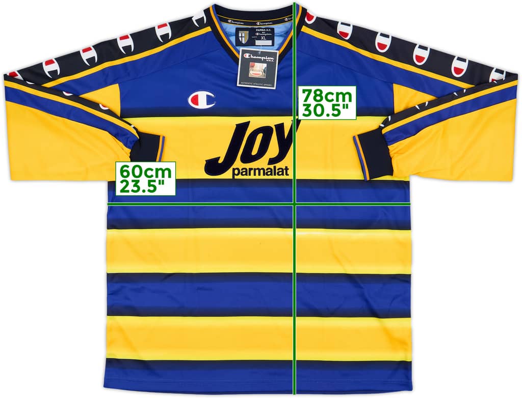2001-02 Parma Home L/S Shirt (XL)