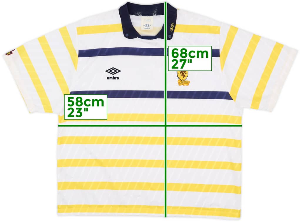 1988-91 Scotland Away Shirt - 9/10 - (L)