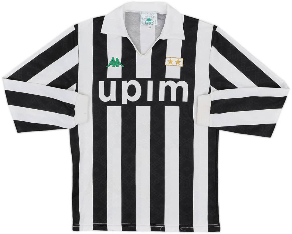 1991-92 Juventus Home Shirt - 6/10 - (S)