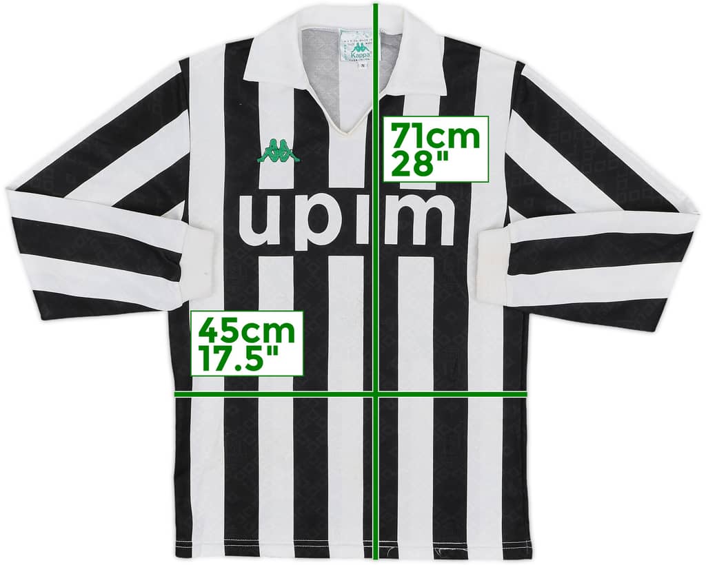 1991-92 Juventus Home Shirt - 6/10 - (S)