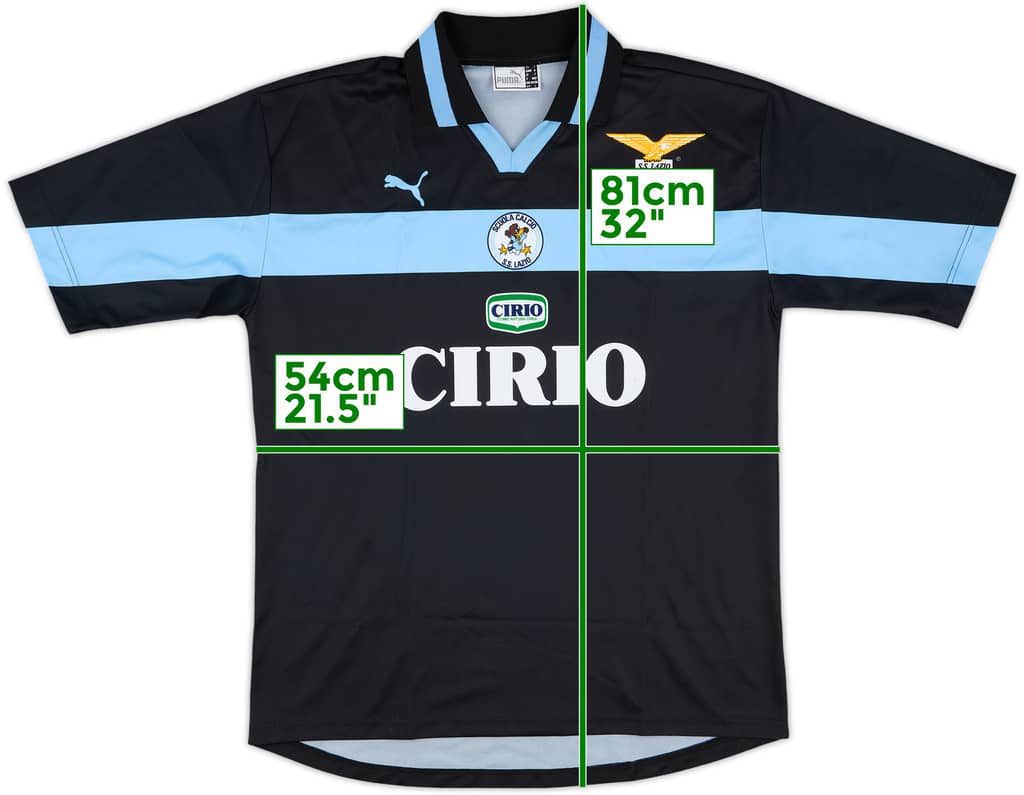 1998-99 Lazio 'Scuola Calcio' Away Shirt - 8/10 - (S)