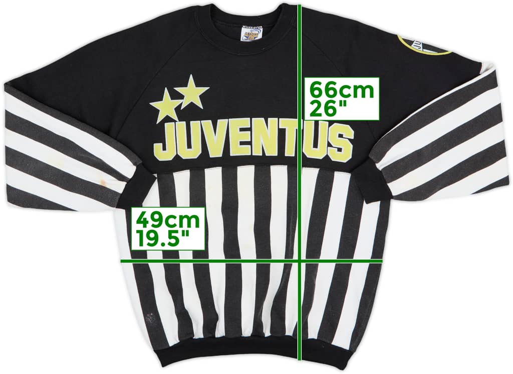 1990-91 Juventus Le Felpe Dei Grande Club Sweat Top - 7/10 - (L)