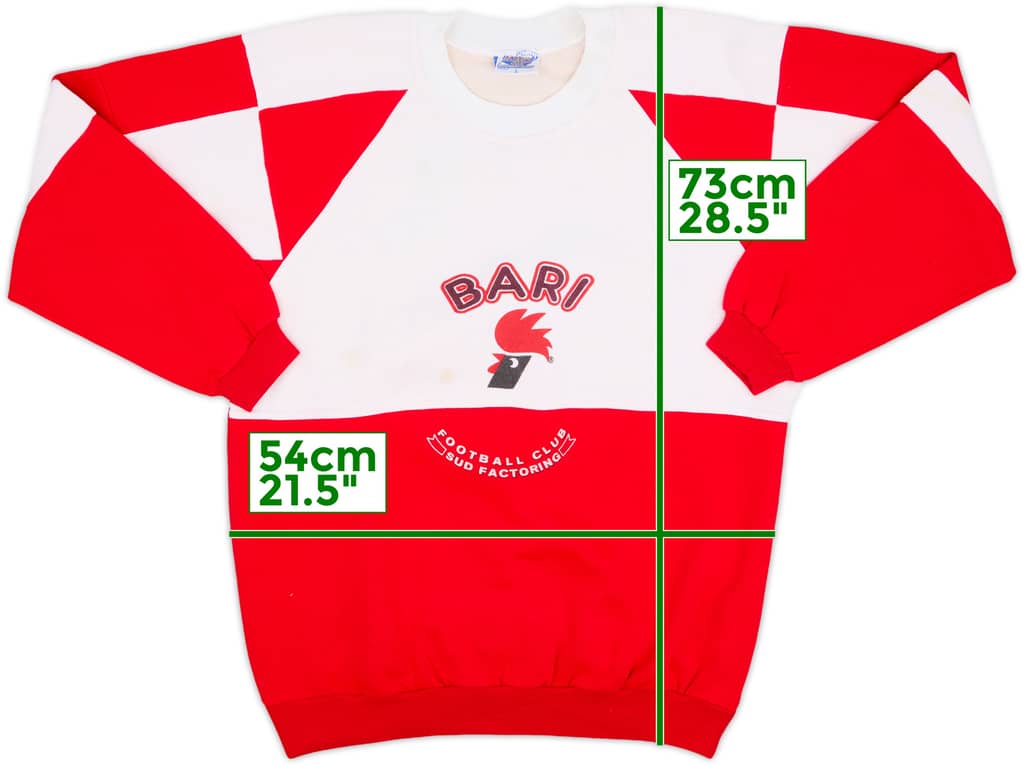 1990-91 Bari Le Felpe Dei Grandi Sweat Top - 7/10 - (L)