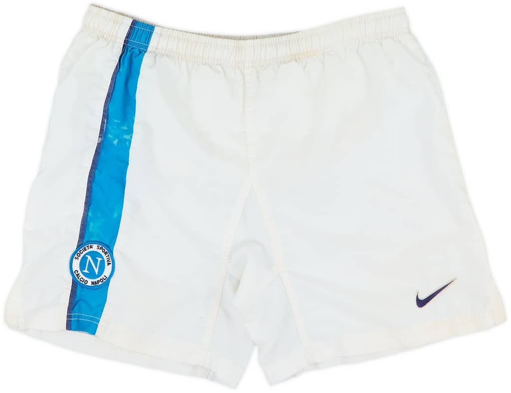 1997-98 Napoli Home Shorts - 6/10 - (S)