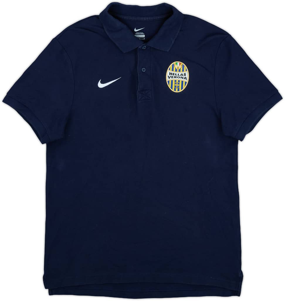 2013-14 Hellas Verona Nike Polo Shirt - 8/10 - (M)