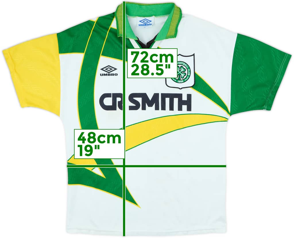 1994-95 Celtic Third Shirt - 8/10 - (M)