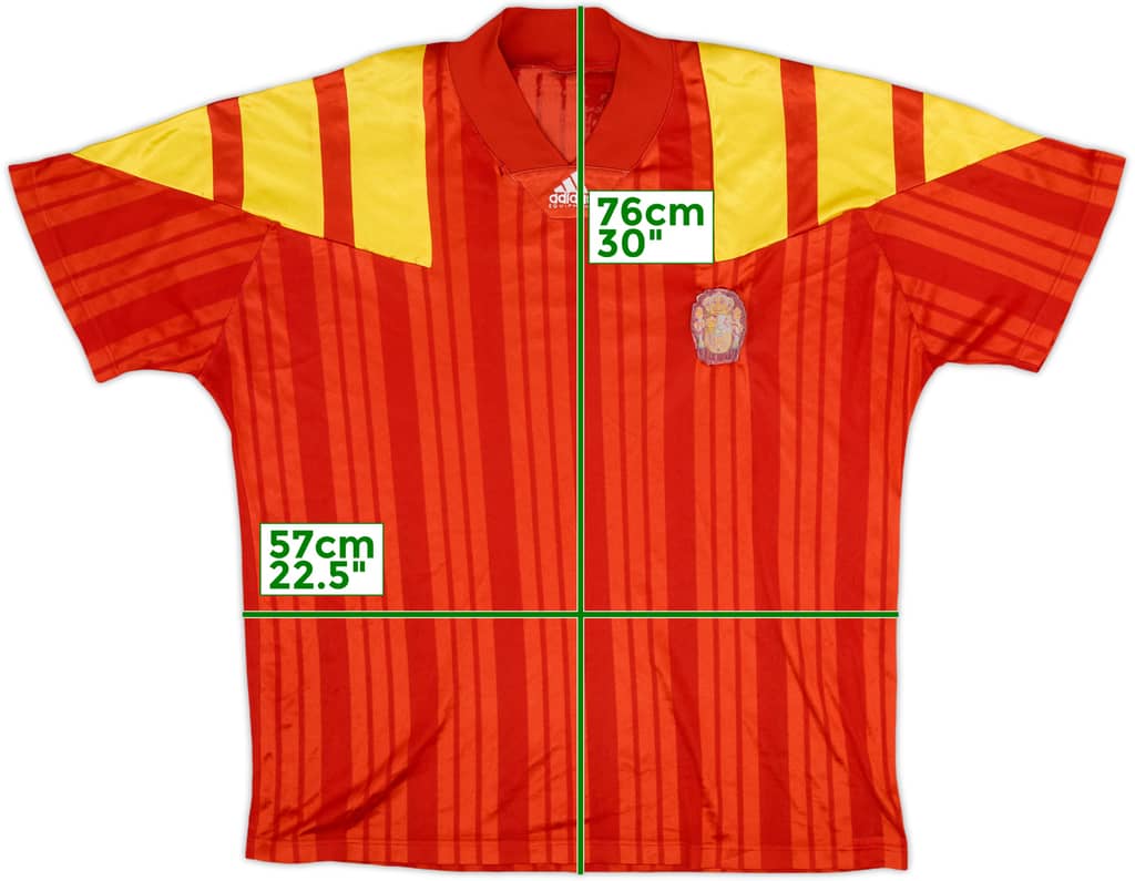 1992-94 Spain Home Shirt - 4/10 - (L)