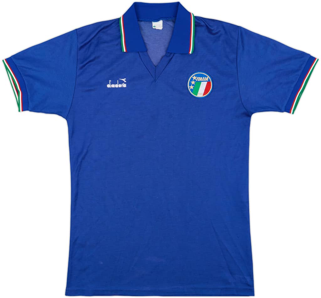 1986-90 Italy Home Shirt - 6/10 - (L)