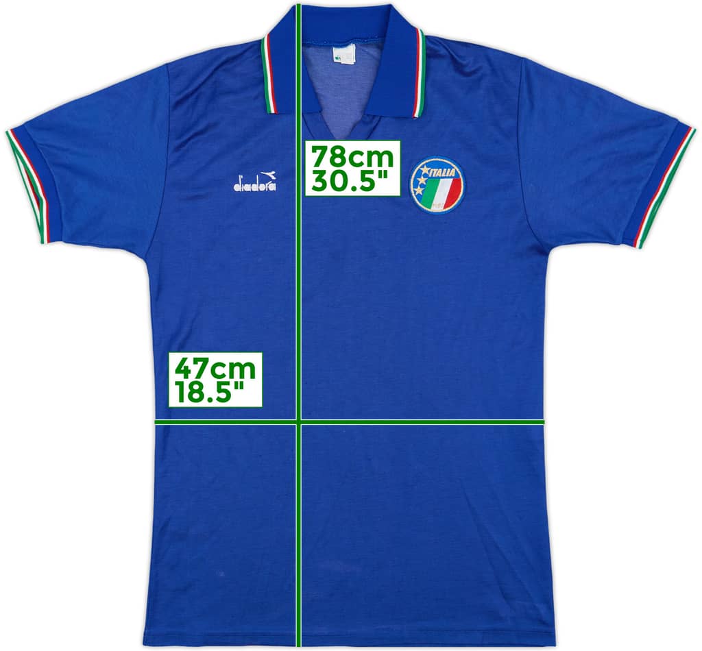 1986-90 Italy Home Shirt - 6/10 - (L)
