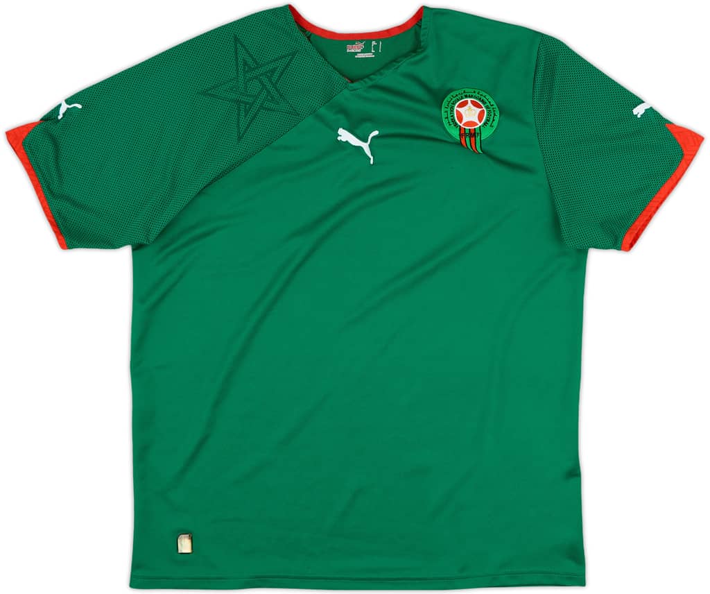 2010-12 Morocco Home Shirt - 8/10 - (L)