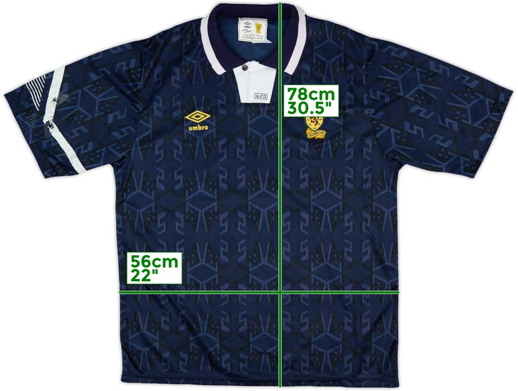1991-94 Scotland Home Shirt - 5/10 - (L)