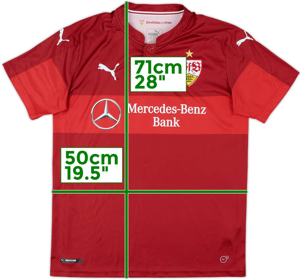 2016-17 Stuttgart Away Shirt - 8/10 - (XL.Boys)