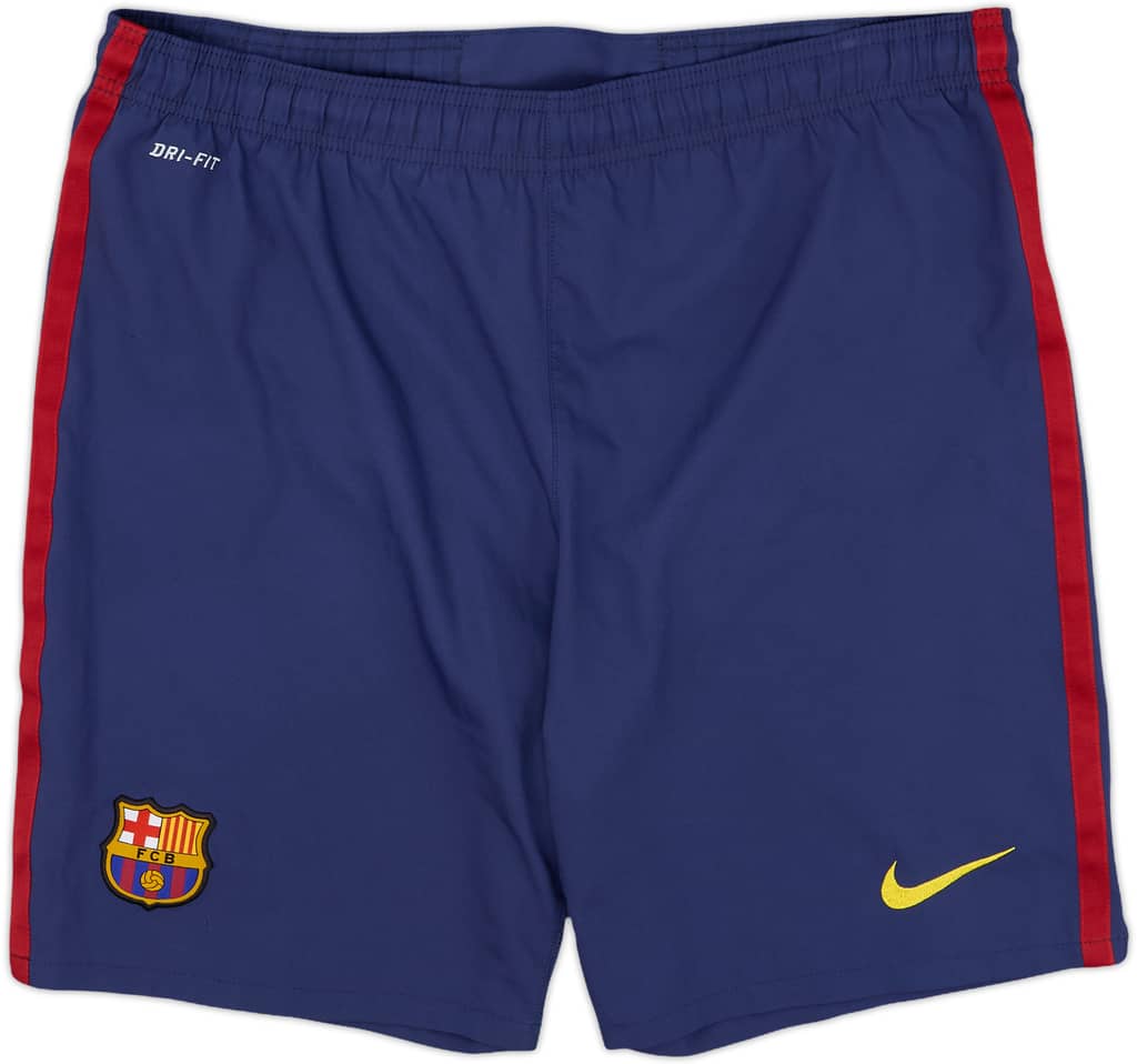2012-13 Barcelona Home Shorts - 8/10 - (L)