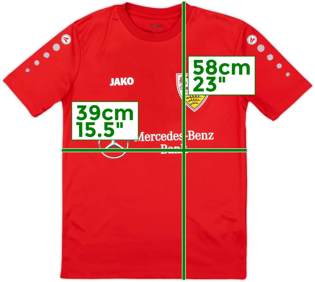 2021-22 Stuttgart Jako Training Shirt - 9/10 - (M.Boys)