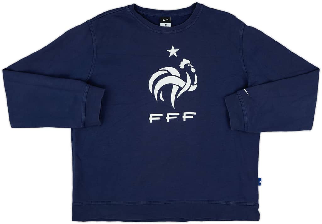 2014-15 France Nike Sweat Top - 8/10 - (L)