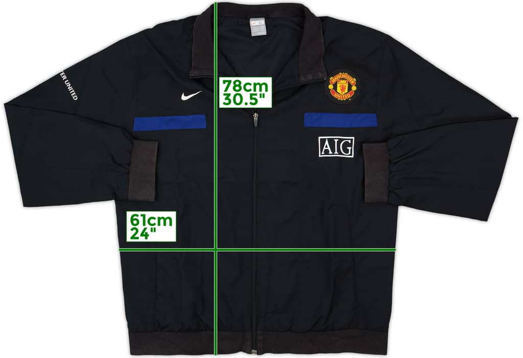 2009-10 Manchester United Nike Track Jacket - 6/10 - (XL)