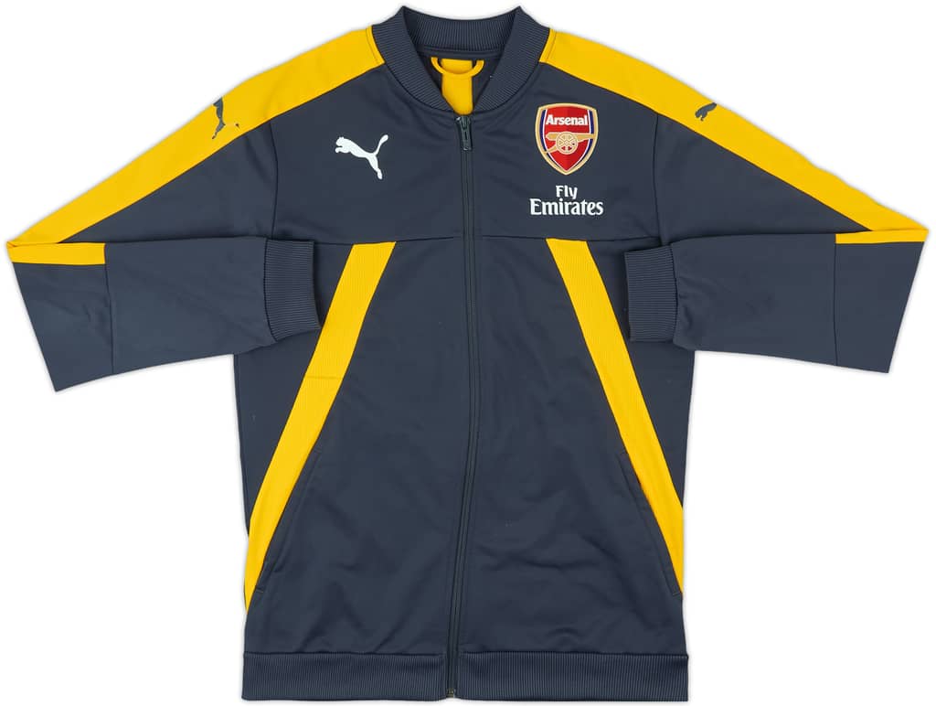 2016-17 Arsenal Puma Track Jacket - 7/10 - (XL.Boys)