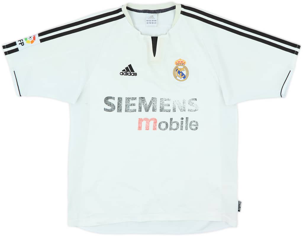 2003-04 Real Madrid Home Shirt - 4/10 - (S)