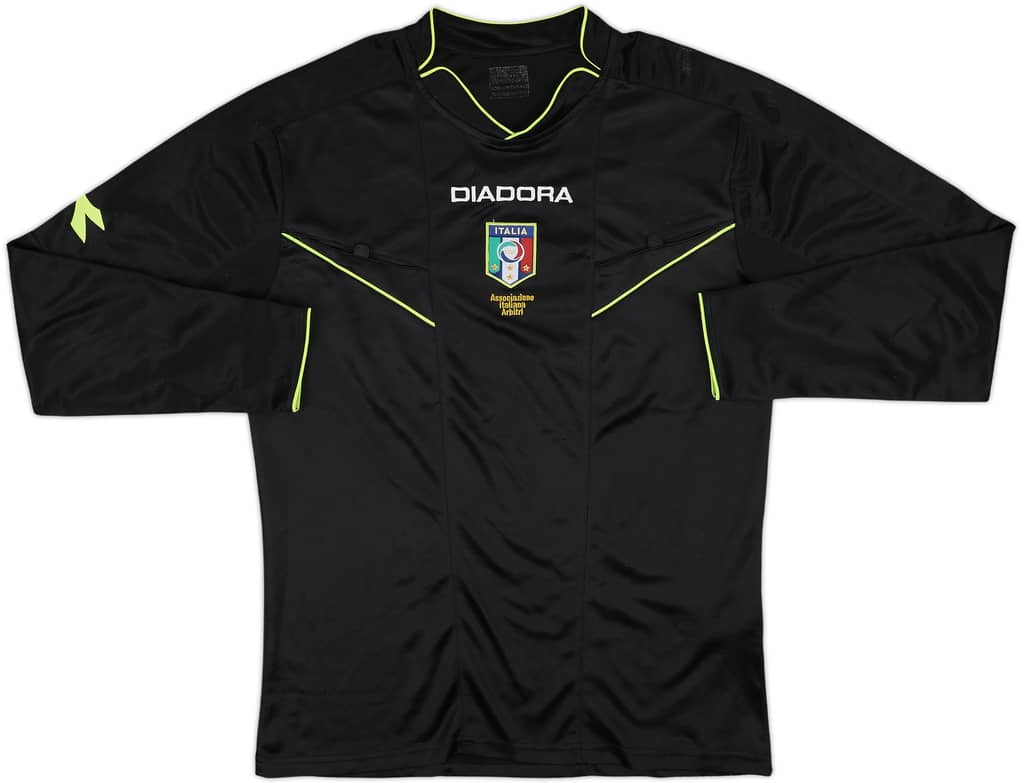 2010s Italy Diadora Referee L/S Shirt - 6/10 - (L)