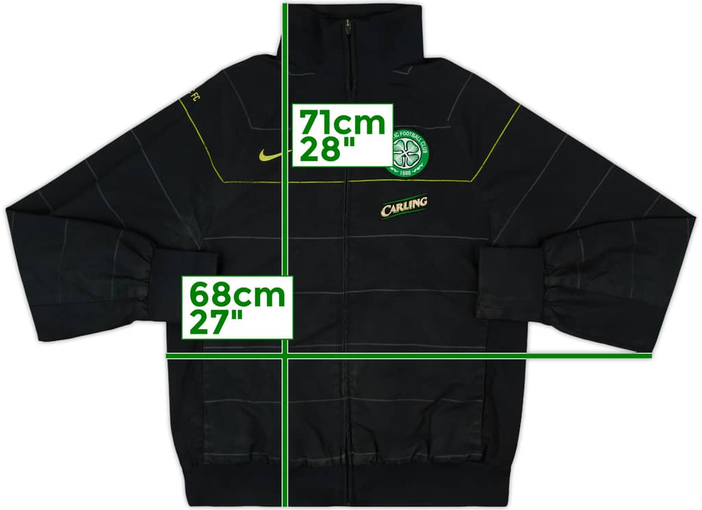 2008-09 Celtic Nike Track Jacket - 6/10 - (S)
