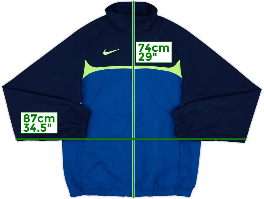 2010-11 Barcelona Nike Track Jacket - 8/10 - (S)